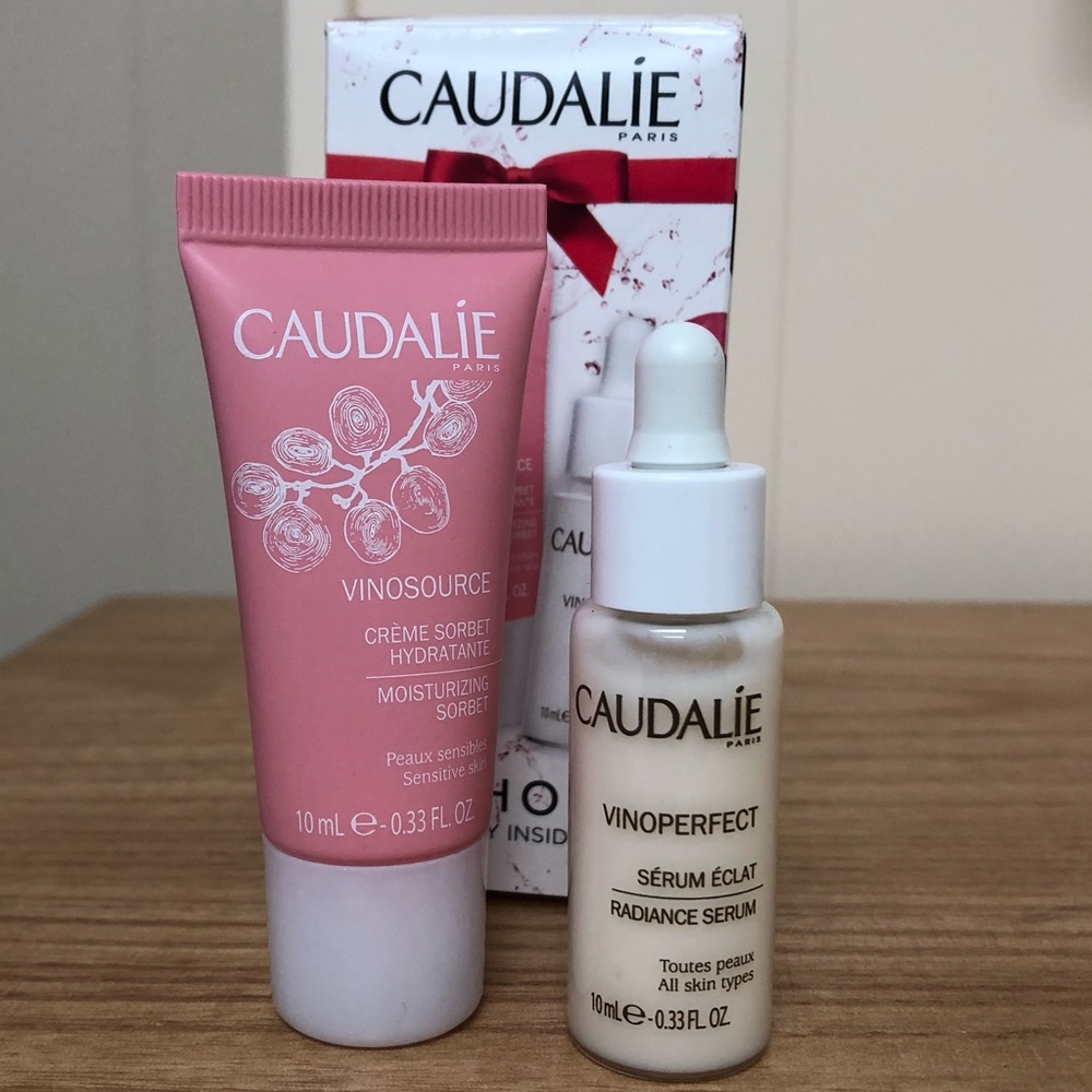 Caudalie Moisture Sorbet & Radiance Serum